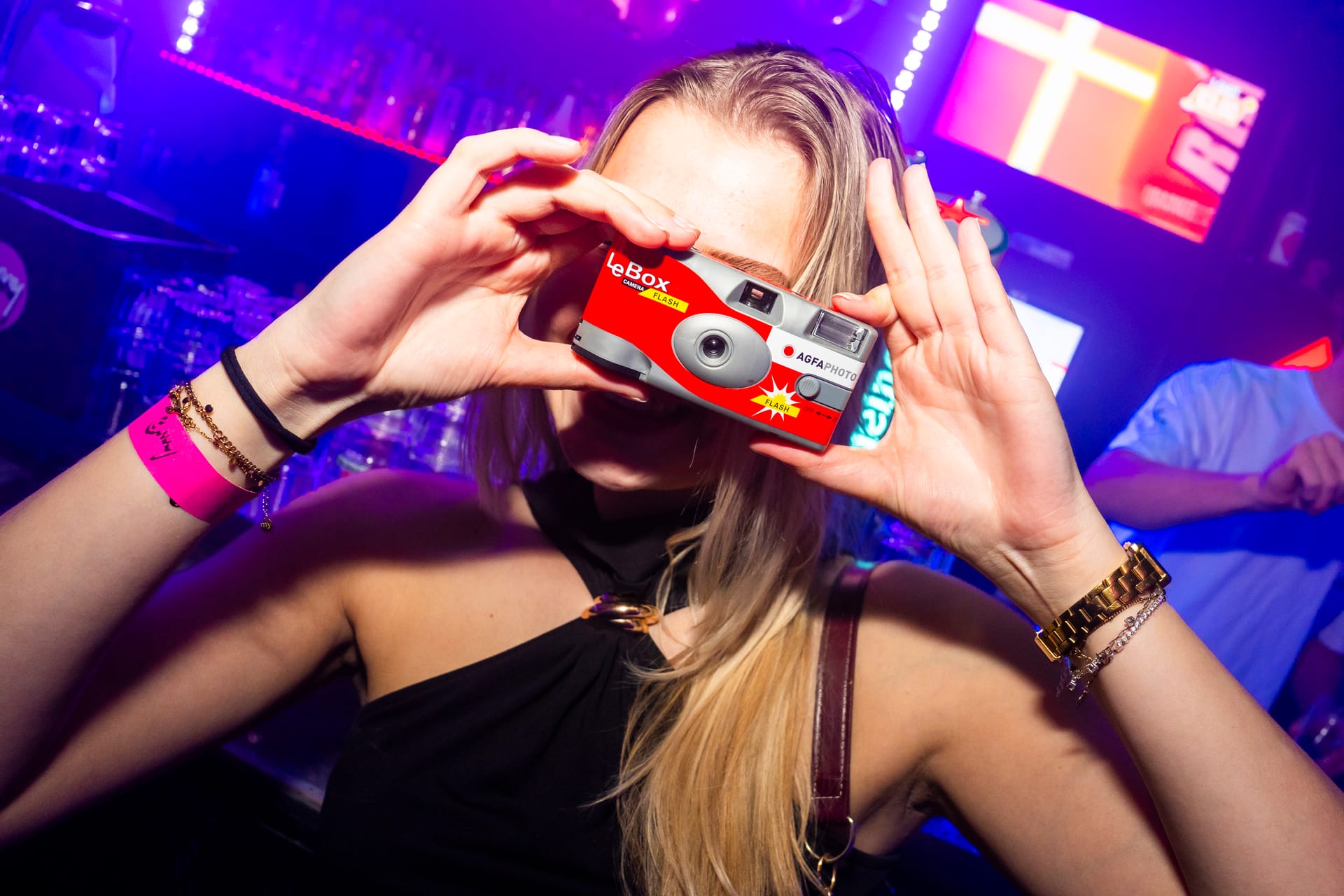 Club night energie op de dansvloer